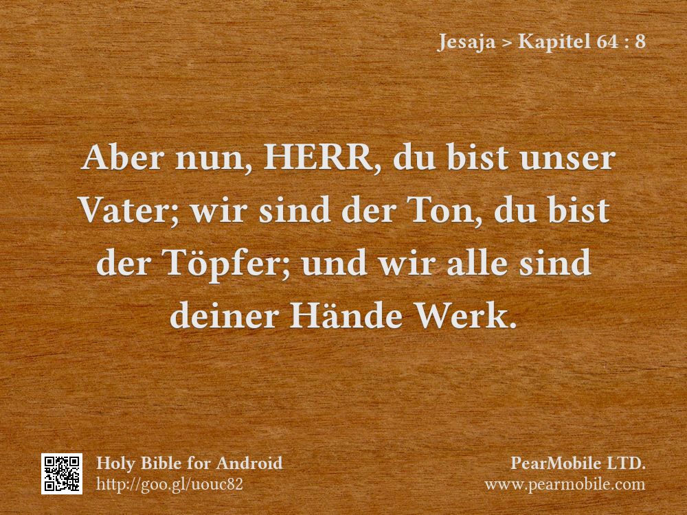 Jesaja, Kapitel 64:8